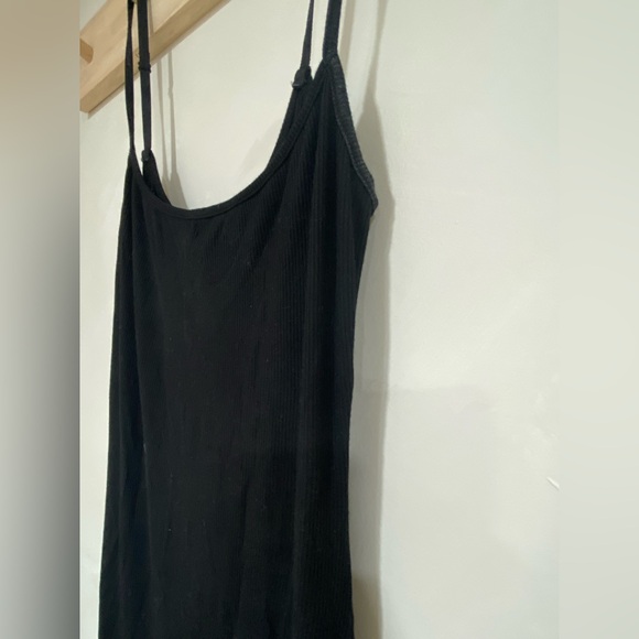 SKIMS Soft Lounge Long Slip Dress Onyx / Black Large - Picture 7 of 10